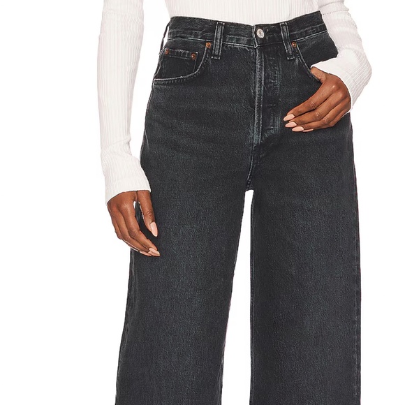 AGOLDE Low Rise Baggy Jeans (Paradox) - Picture 3 of 4